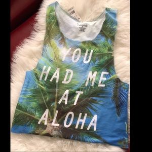 Beach 🏝 Palm Tree Women Beater - Top